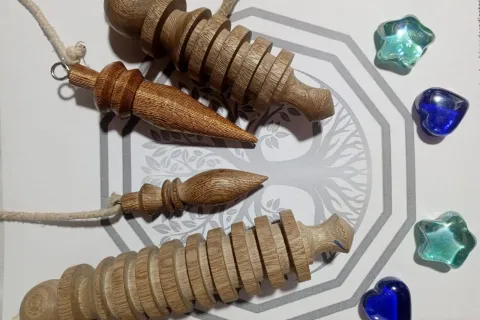 Péndulos utilizados en limpiezas y armonización de espacios